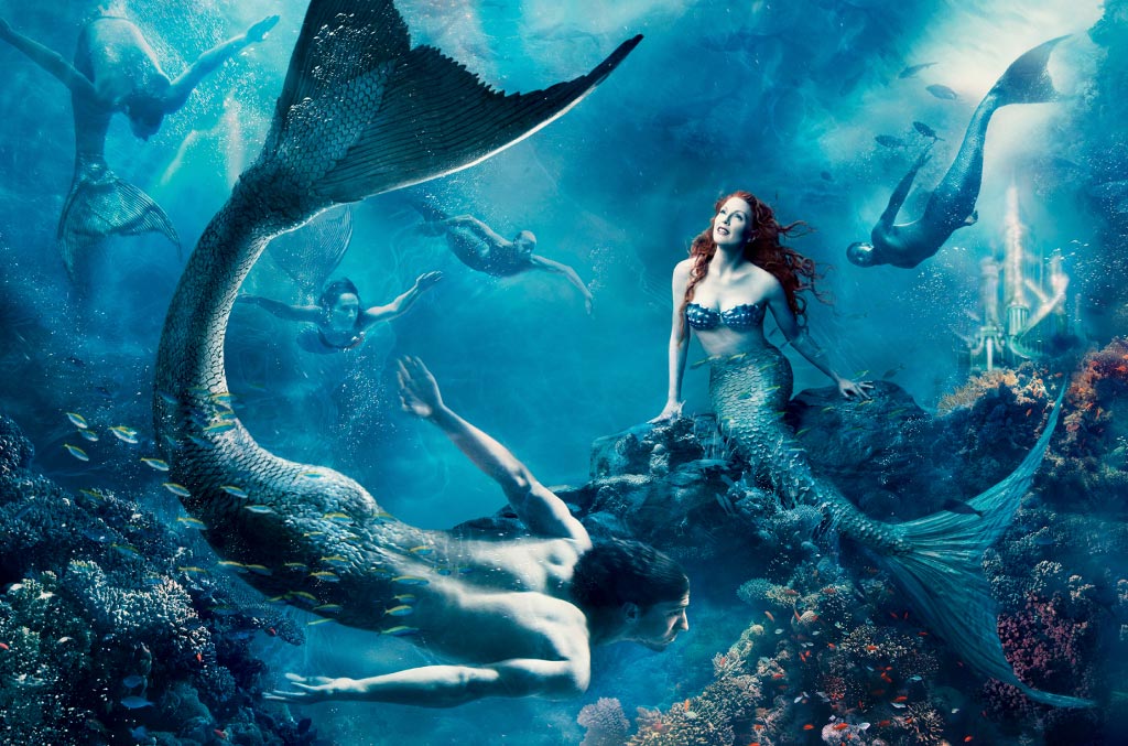 La sirenita. Annie Leibovitz
