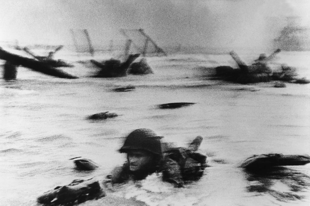 Desembarco de Normadía. Robert Capa