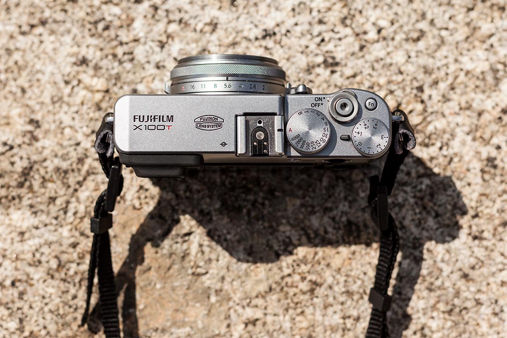 Vista de la Fuji X100T