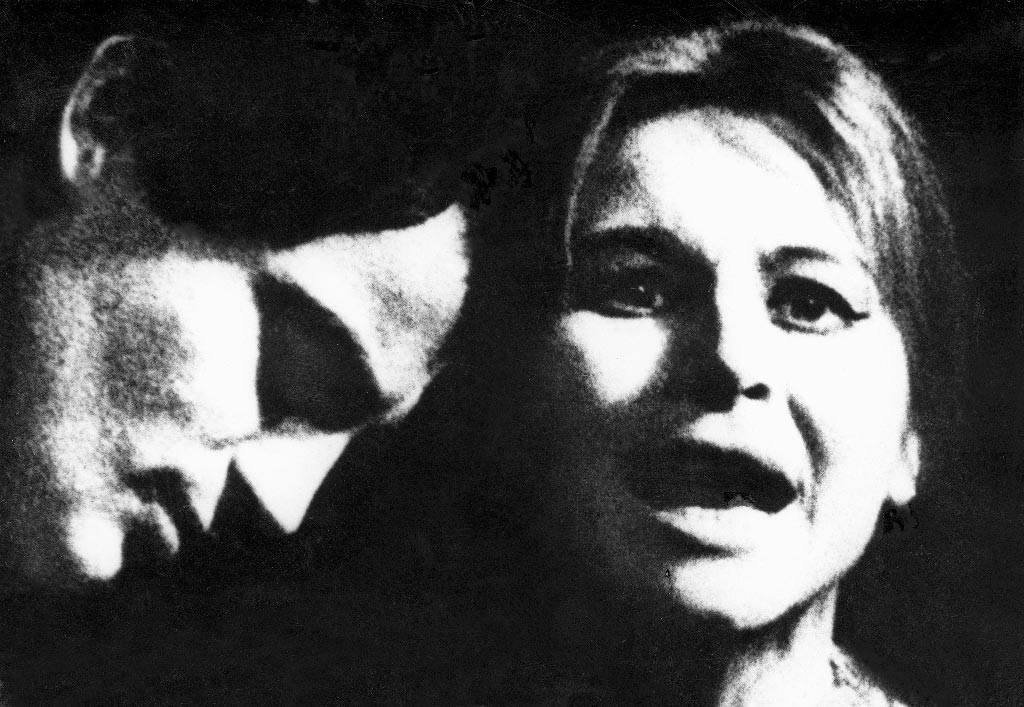 CZECHOSLOVAKIA. Prague. 1968. Theatre Divadlo Za Branou (Beyond the Gate). "An Hour of Love", a play written by Josef TOPOL and directed by Otomar KREJCA.