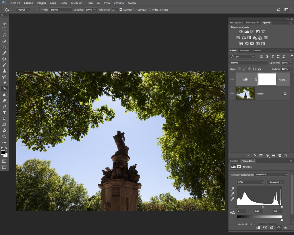 Curvas de Adobe Photoshop