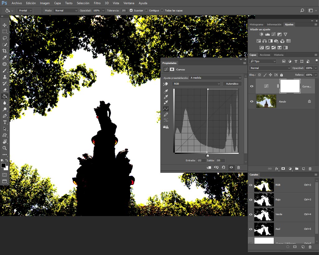 Curvas de Adobe Photoshop