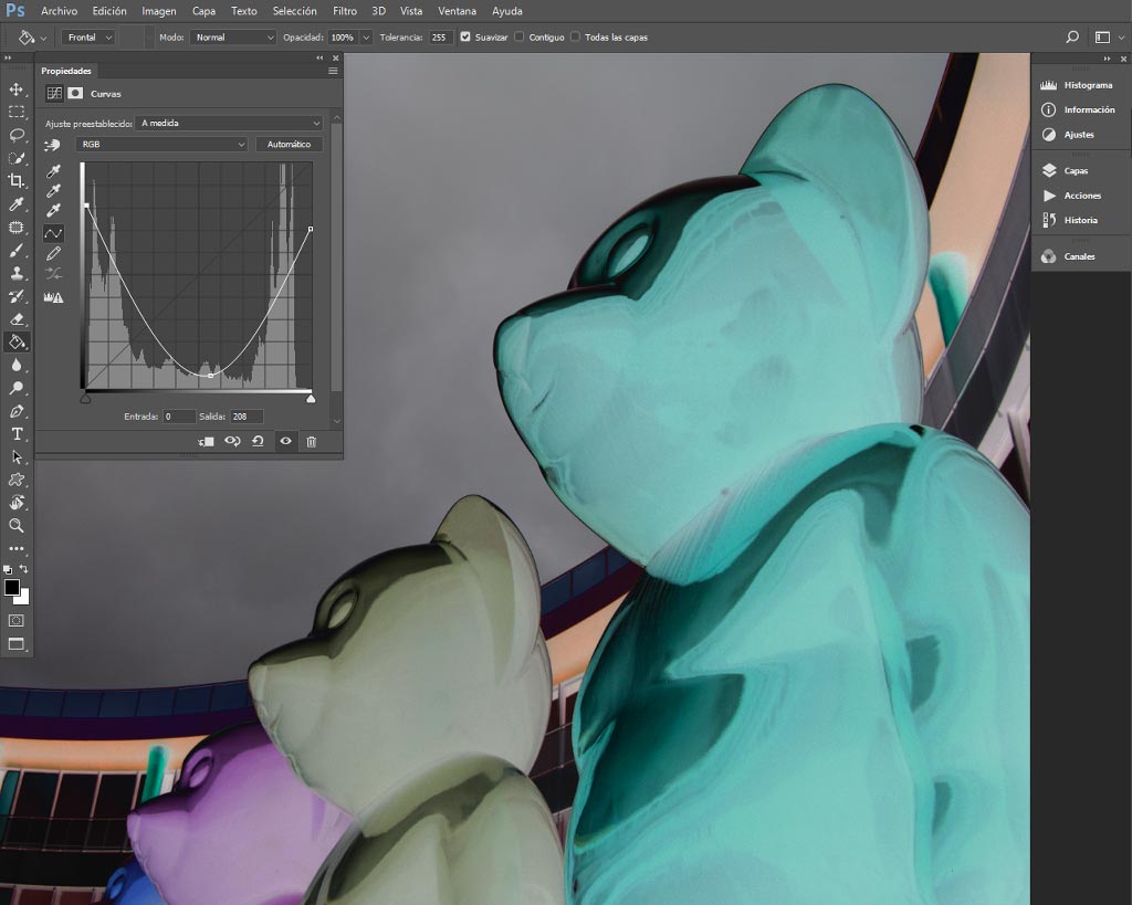 Curvas de Adobe Photoshop