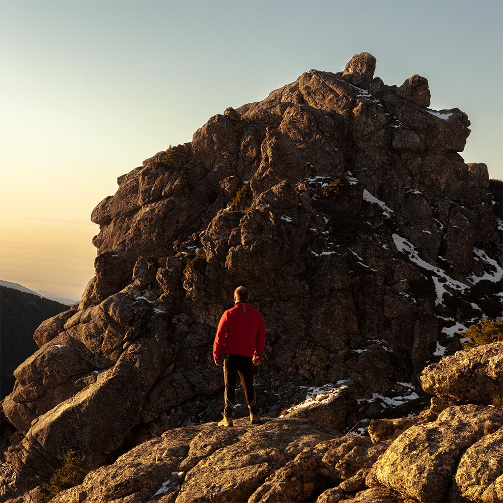 Fotografía de montaña