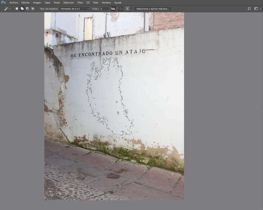 Herramienta Varita mágica