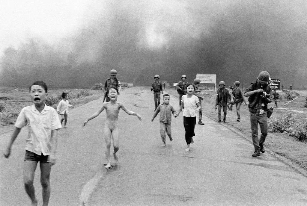 La niña del napalm. Nick Ut