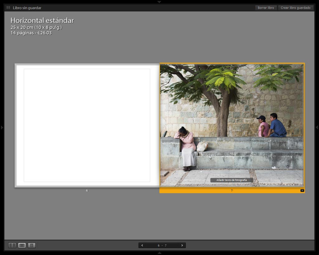 Adobe Lightroom CC 2015 módulo Libro
