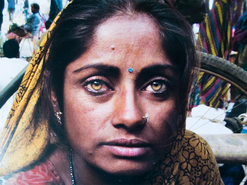 Through the eyes of girl