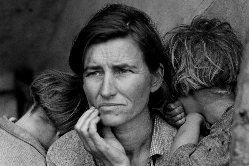 Madre migrante de Dorothea Lange