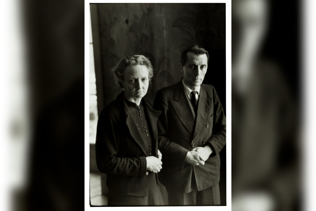 Irène y Frédéric Joliot-Curie Henri Cartier Bresson