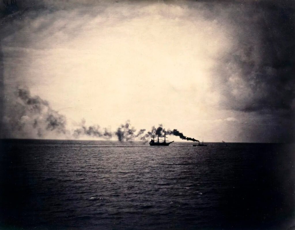 historia del revelado. Doble exposición de Gustave Le Gray
